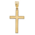 14K Yellow Gold Florentine Cross Pendant