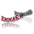 Personalized Pair of Usc Color Enamel Trojan Climber Name Earrings