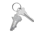 Personalized Football Cleat Keychain