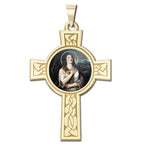 Saint Mary Magdalene Religious Medal "Color