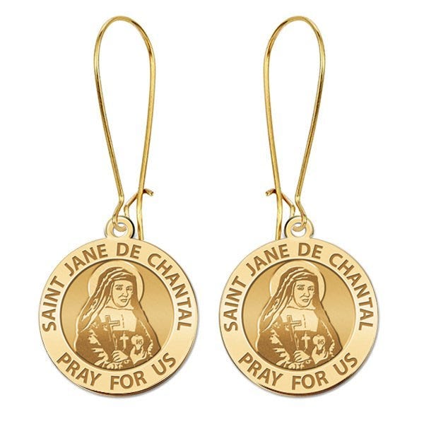 Saint Jane De Chantal Earrings