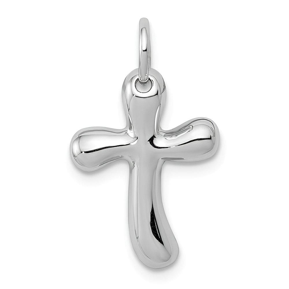 Small Freeform Cross Pendant