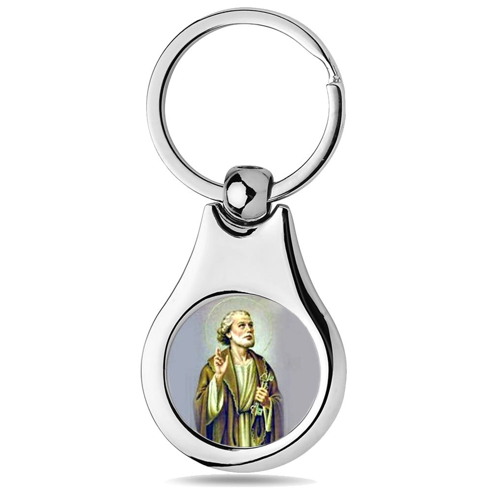 Saint Peter Keychain