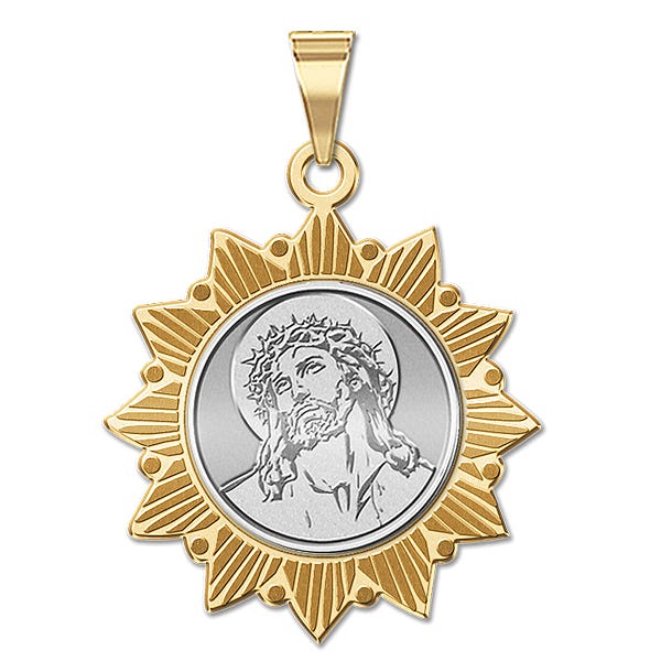Ecce Homo Two-Tone Sun Border