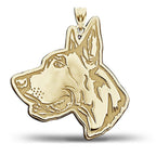 Great Dane Dog Portrait Charm or Pendant