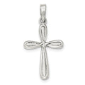 Polished Latin Cross Pendant