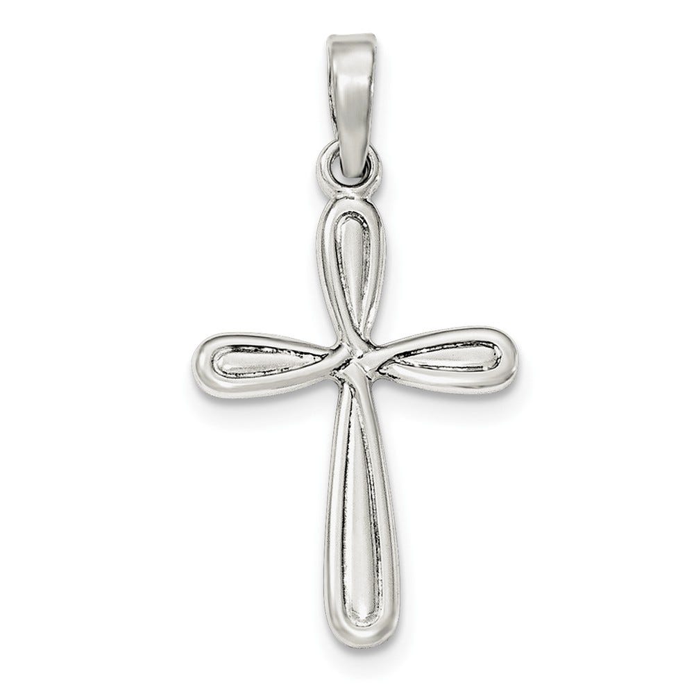 Polished Latin Cross Pendant