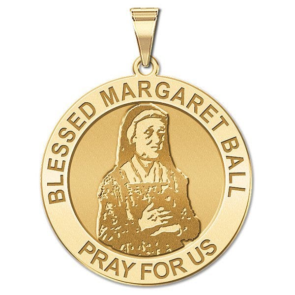 Blessed Margaret Ball Religious Medal