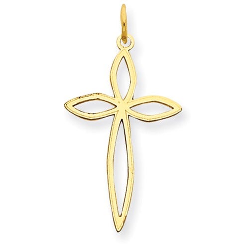 Laser Designed Cross Charm