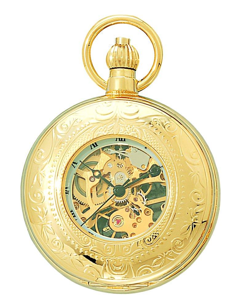 Charles Hubert Gold Tone Pocket Watch