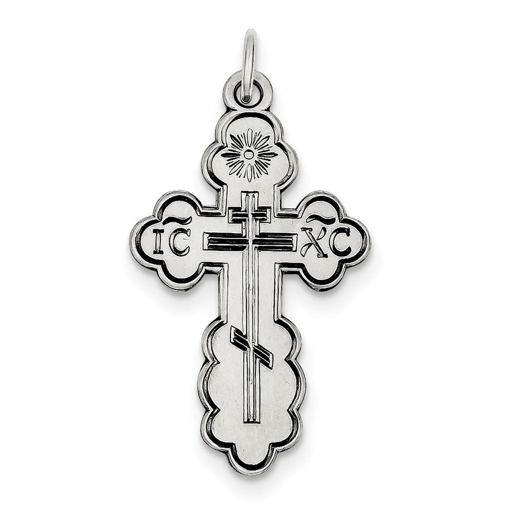 Eastern Orthodox Cross Pendant