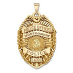 Personalized Alabama Police Badge with Your Rank, Number & Department