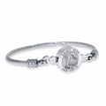 Saint Rita Bangle Bracelet