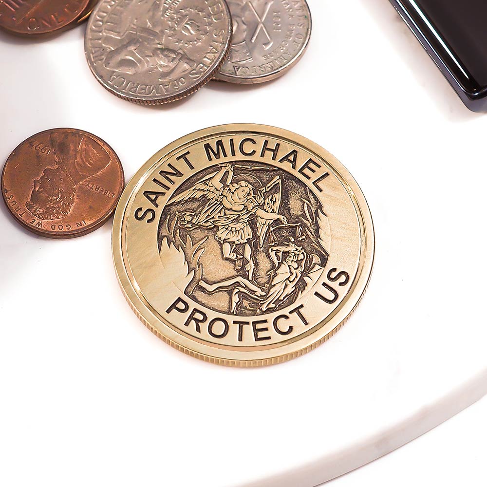 Saint Michael Pocket Coin