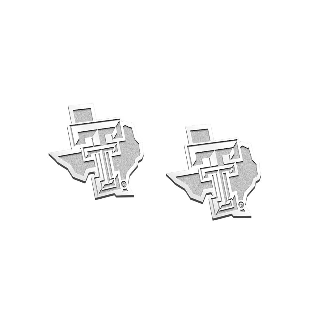 Pair of Texas Tech Outline Logo Earrings