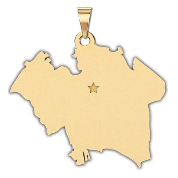 Personalized New York City - Queens - Pendant or Charm