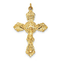 Inri Flared-Arm Crucifix Pendant