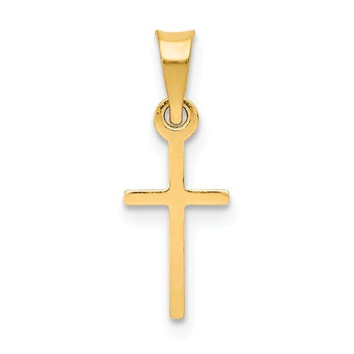 Polished Cross Charm
