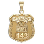 Police Husband Personalized Police Badge with Your Number