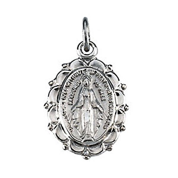 Miraculous Medal With Chain