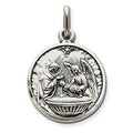 Baptism Round Charm