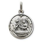 Baptism Round Charm