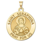 Saint Seraphina Religious Medal