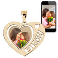 Heart with # 1 Mom Cut Out