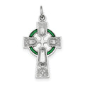Epoxy Irish Cross Pendant
