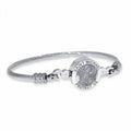 Saint Michael Bangle Bracelet