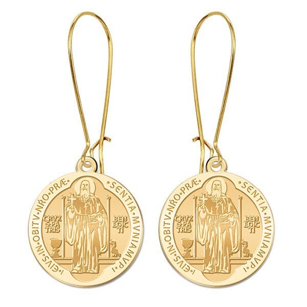 Saint Benedict Earrings