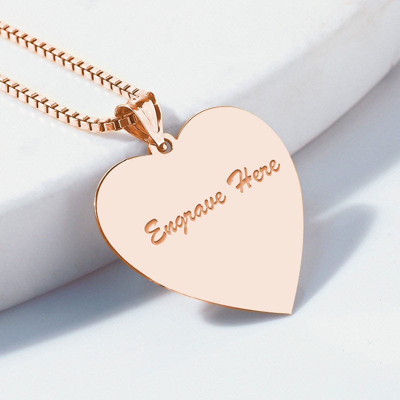 Heart with Border Photo Pendant Picture Charm