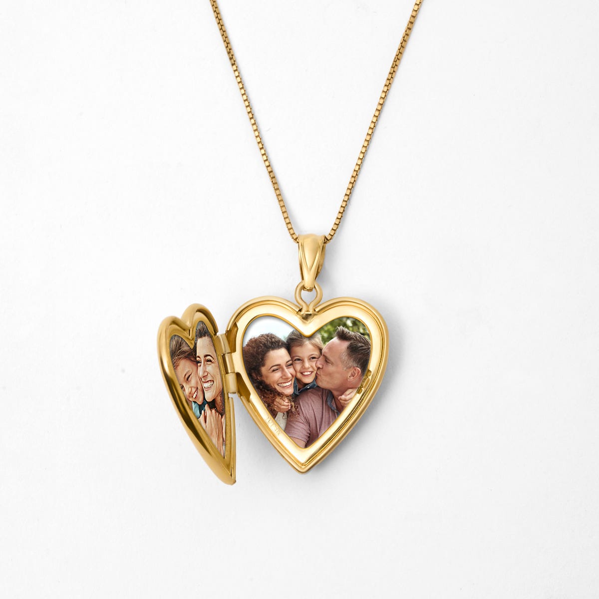 14K Gold-Filled Always & Forever In My Heart Photo Locket