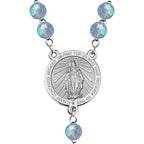 Miraculous Medal Rosary Beads