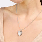 Butterfly Heart Photo Locket