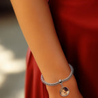 Photo Round Charm Bracelet
