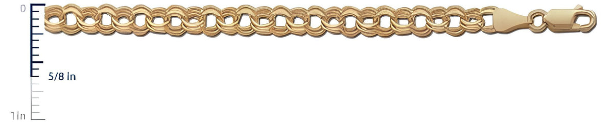 14K Yellow Gold Charm Bracelet