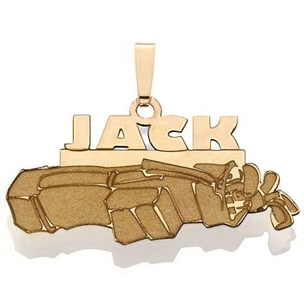 Custom Golf Pendant w/ Name