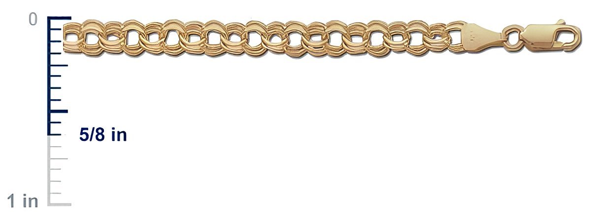 14K Yellow Gold Charm Bracelet