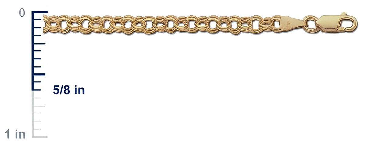 14K Yellow Gold Charm Bracelet