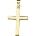 14K Gold Cross Pendant