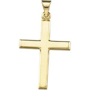 14K Gold Cross Pendant