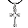 Tubular Cross Pendant