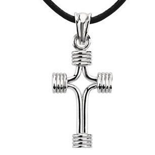 Tubular Cross Pendant