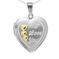 I Love You Heart Photo Locket