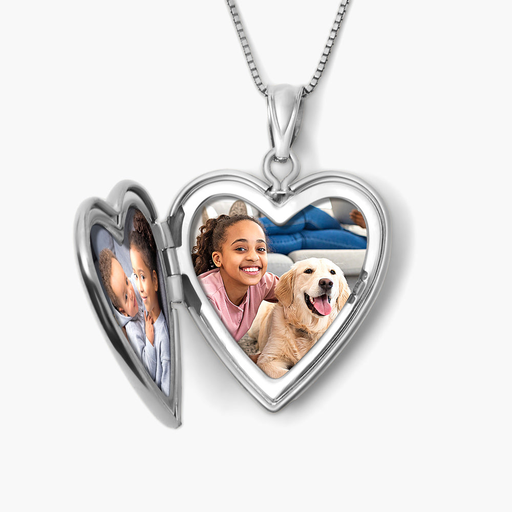 Floral Heart Photo Locket — verified PHP source 1