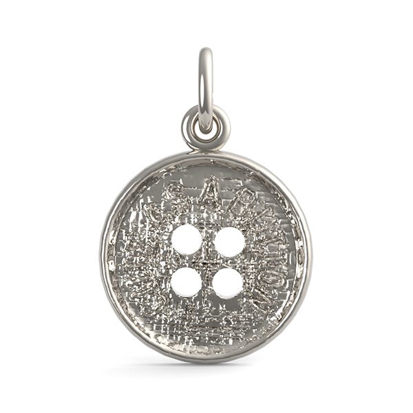 Cute As A Button Engravable