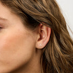 Bubble Initial Earrings