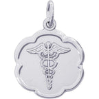 Caduceus Disc Engravable