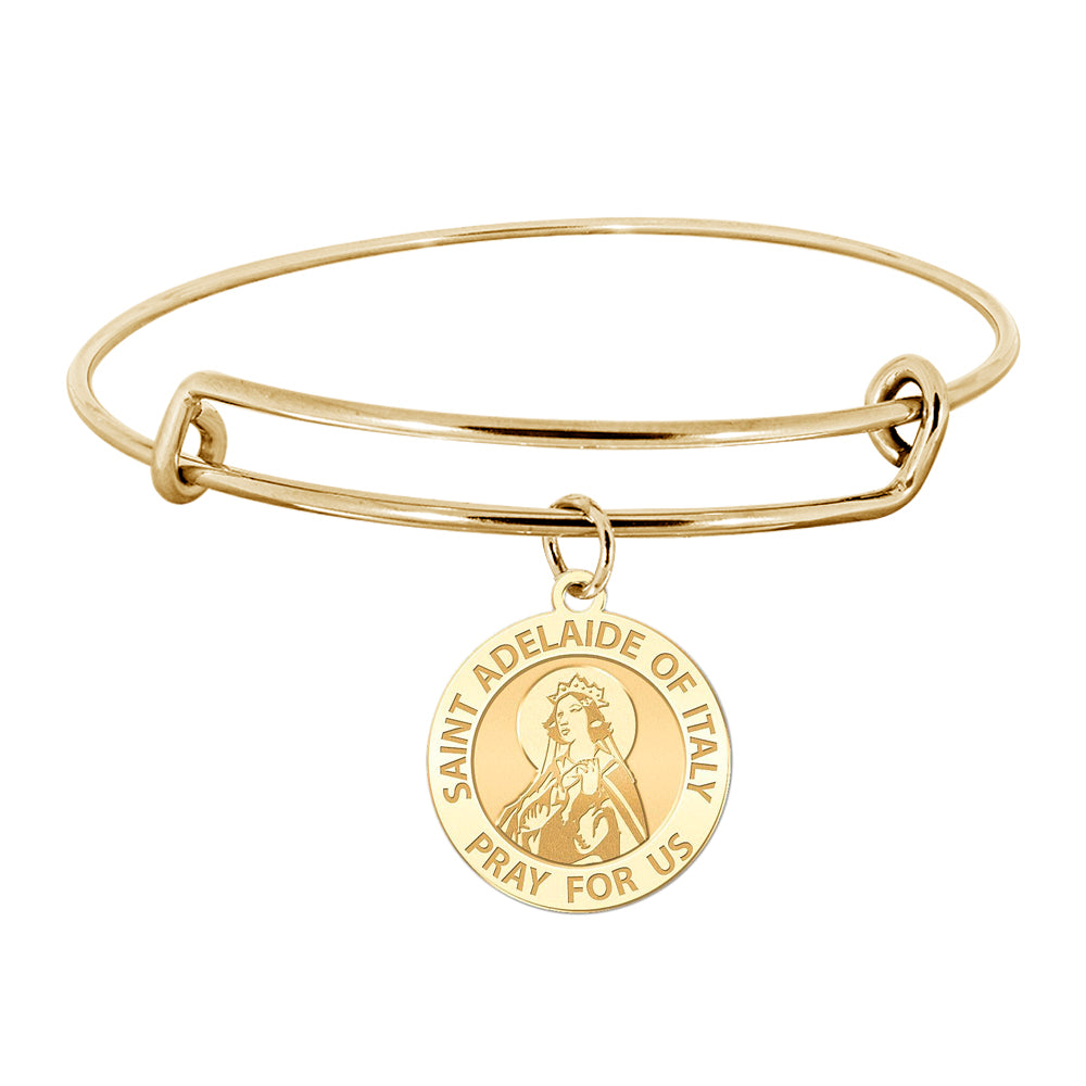 Saint Adelaide of Italy Expandable Bracelet
